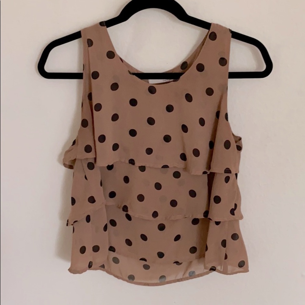 Lush Polka dot top